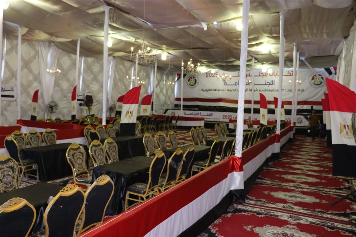 محافظ القليوبية يتابع لجان الفرز، فيتو&nbsp;