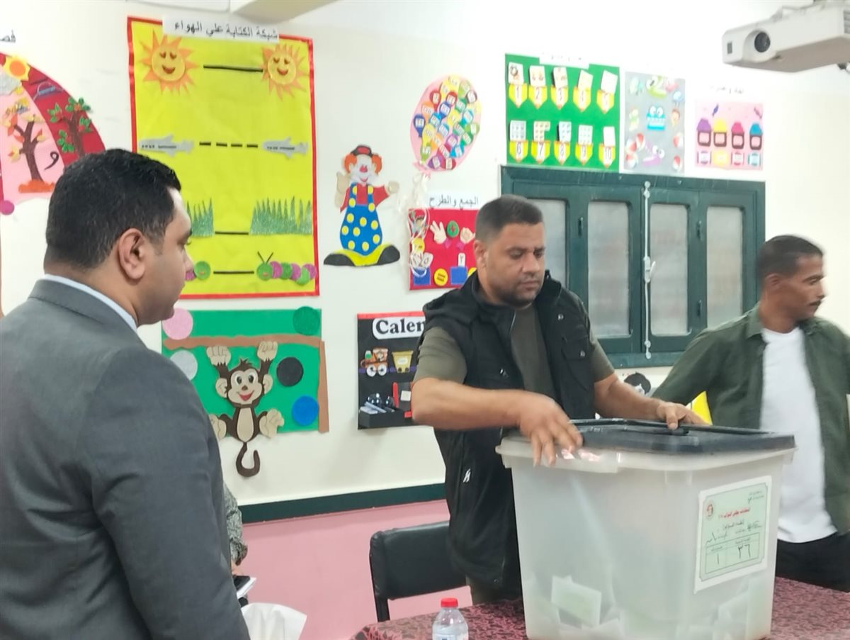 جانب من عمليات الفرز، فيتو 