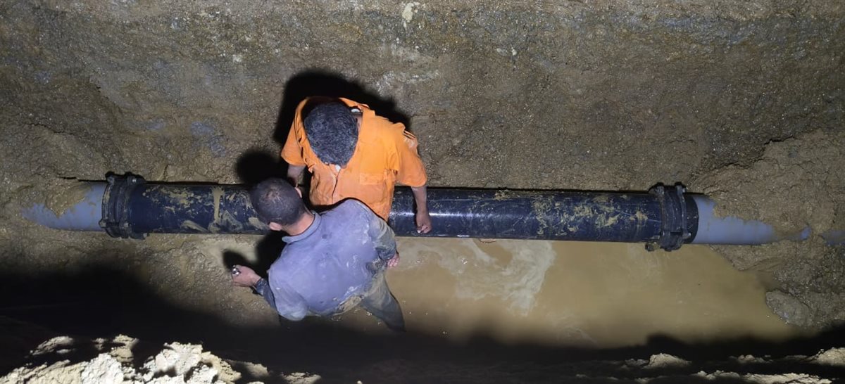 جانب من أعمال الإصلاح، فيتو