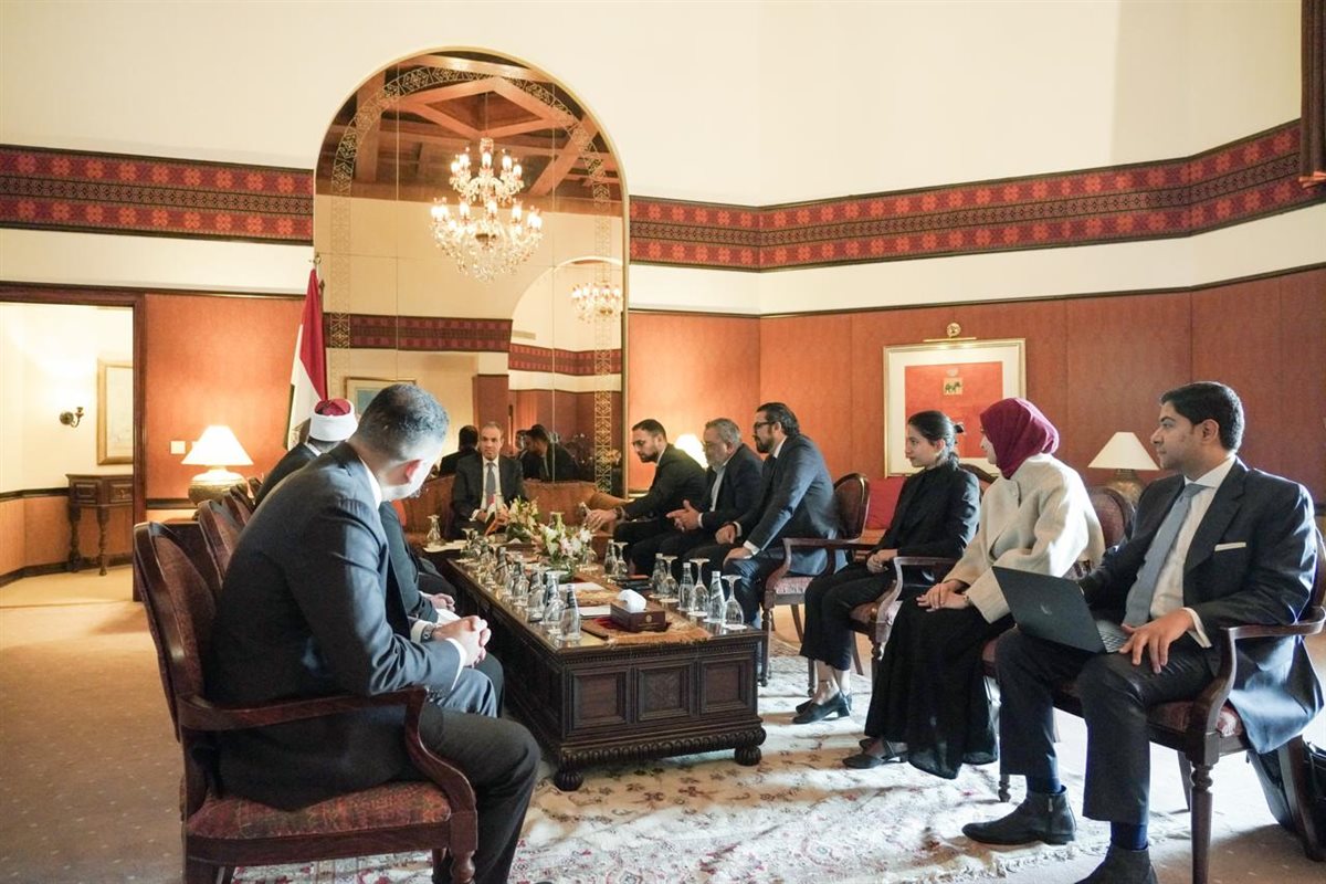 وزير الخارجية مع الجالية المصرية فى باكستان، فيتو