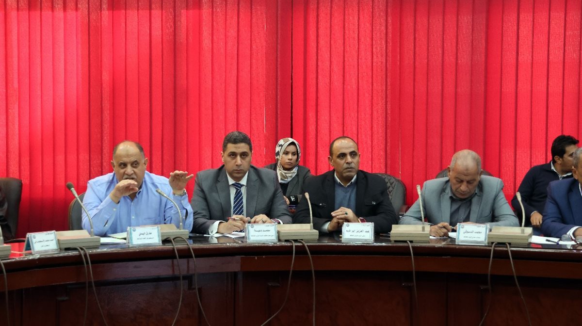 جانب من الاجتماع، فيتو