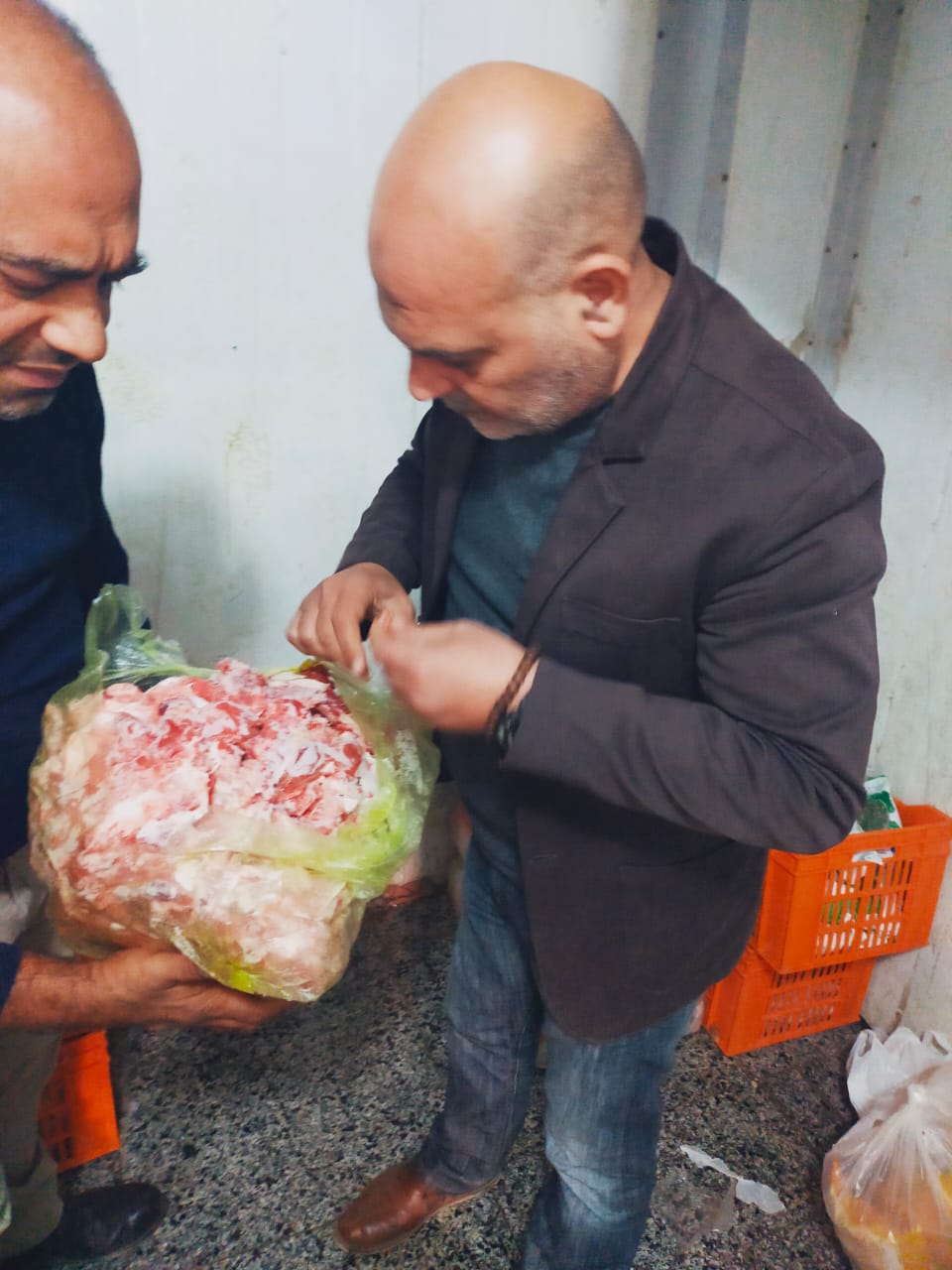 بيطري القليوبية تضبط &nbsp;لحوم غير صالحة &nbsp;، فيتو