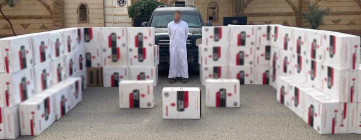 ضبط عاطل بحوزة 46.5 ألف عبوة سجائر مهربة فى مطروح&nbsp;