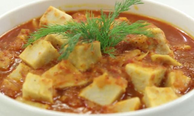 طريقة عمل القلقاس بالصلصة&nbsp;