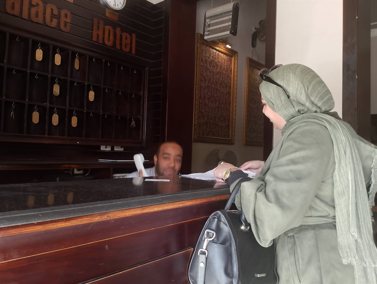 جانب من همل المسح السياحى، فيتو