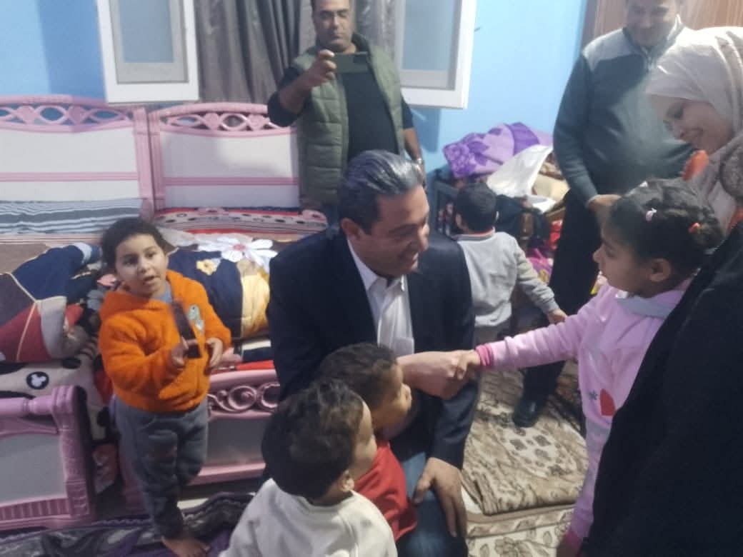 زيارة مفاجئة لمحافظ دمياط إلى دار الأيتام