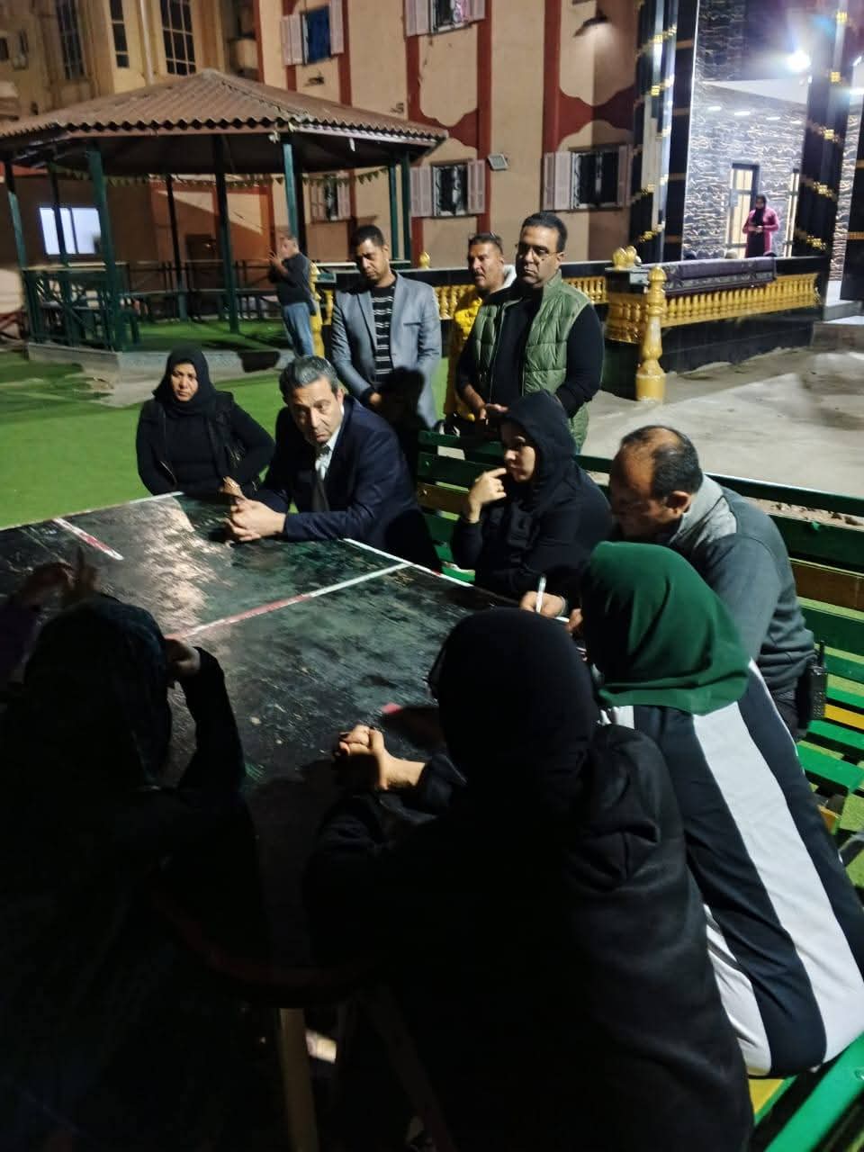 زيارة مفاجئة لمحافظ دمياط إلى دار الأيتام