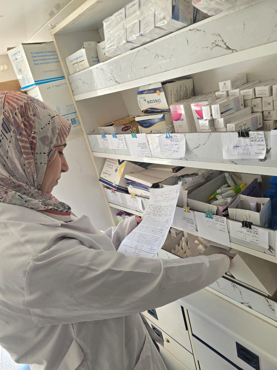 جانب من أعمال القافلة، فيتو