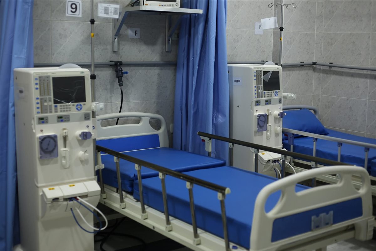 افتتاح وحدة العناية المركزة للأطفال