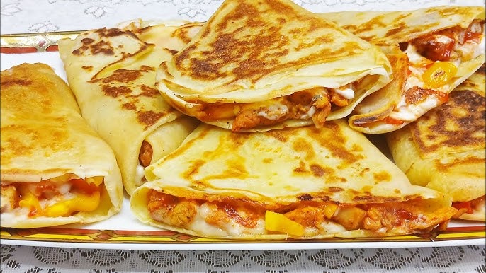 طريقة عمل كريب الشاورما