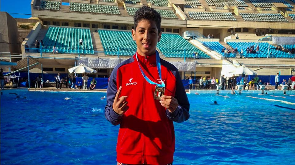 السباح يوسف محمد&nbsp;