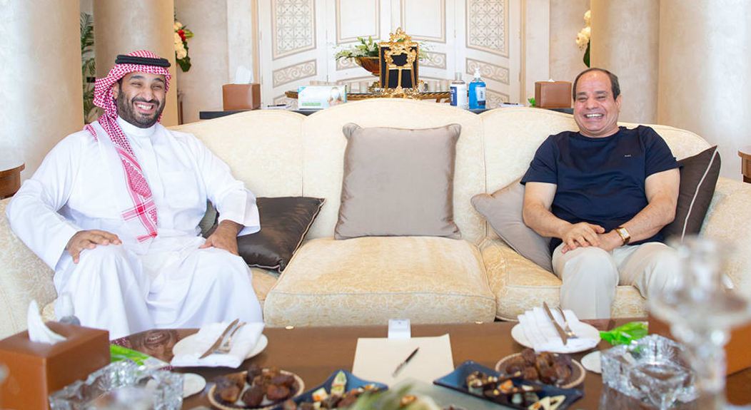 السيسي والأمير محمد بن سلمان ، فيتو