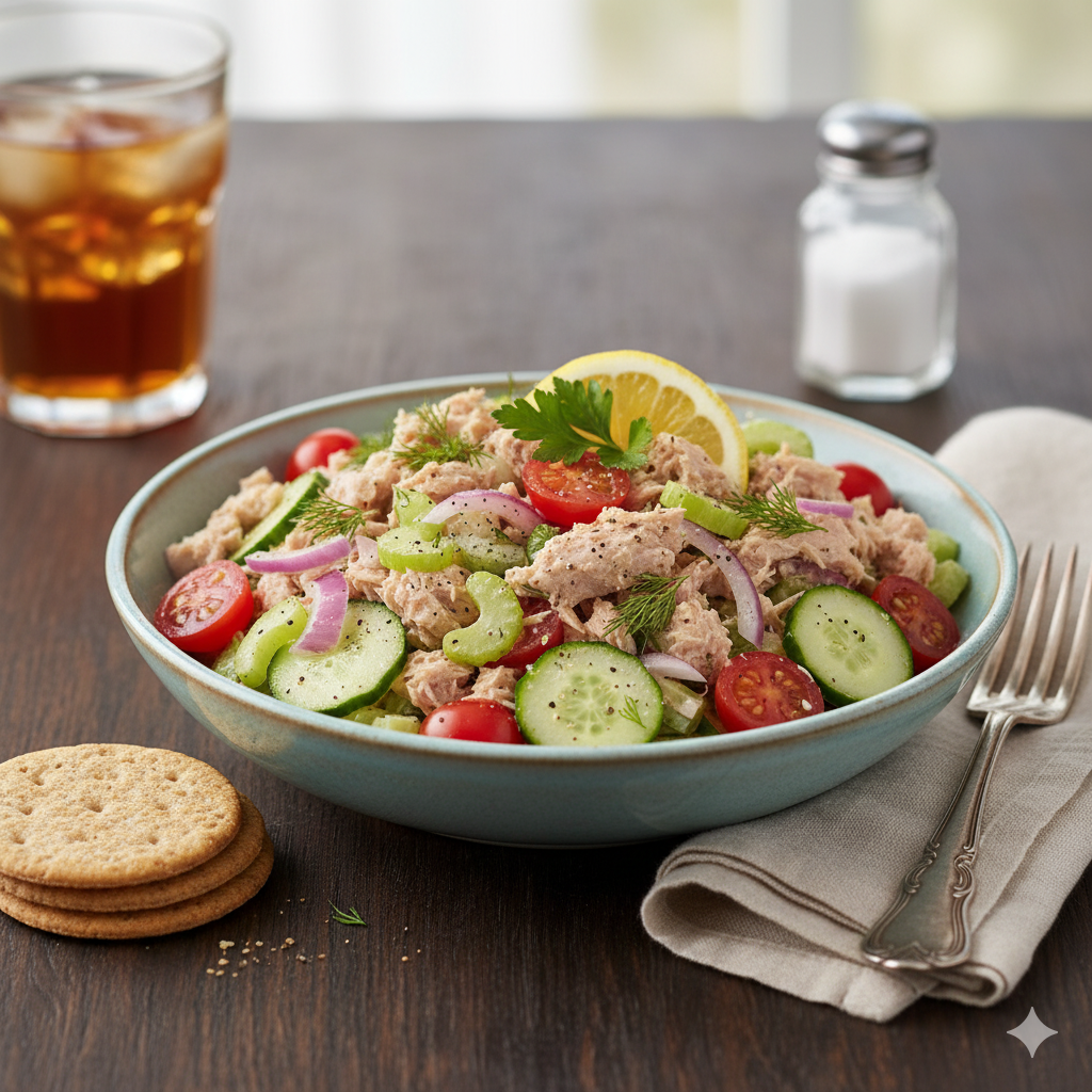 سلطة التونة الصحية