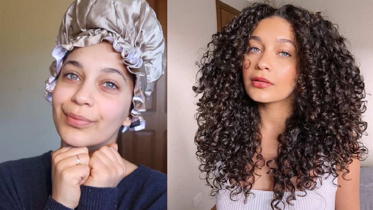 العناية بالشعر عند النوم