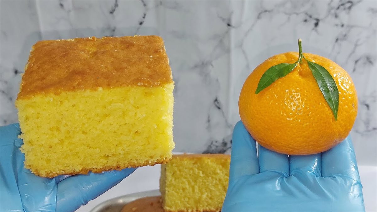 طريقة عمل كيكة اليوسفي 