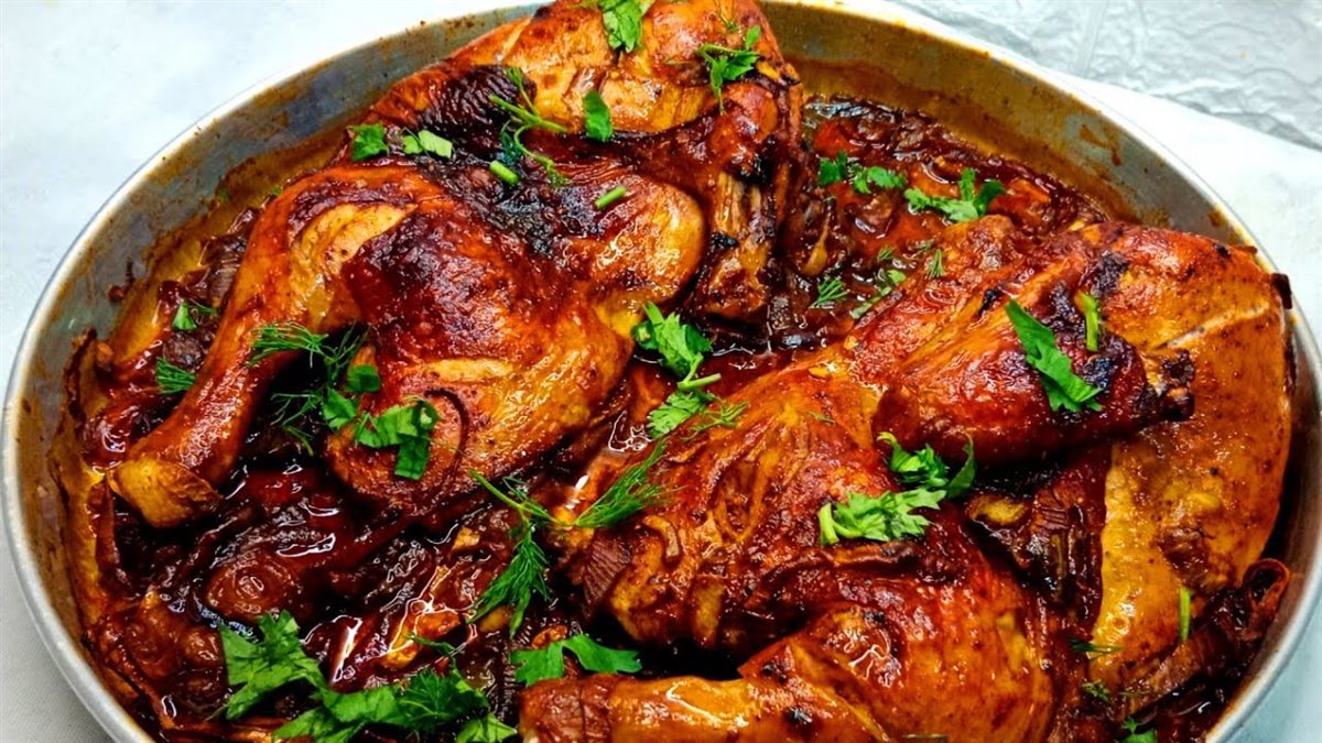 طريقة طاجن الفراخ بالبرتقال