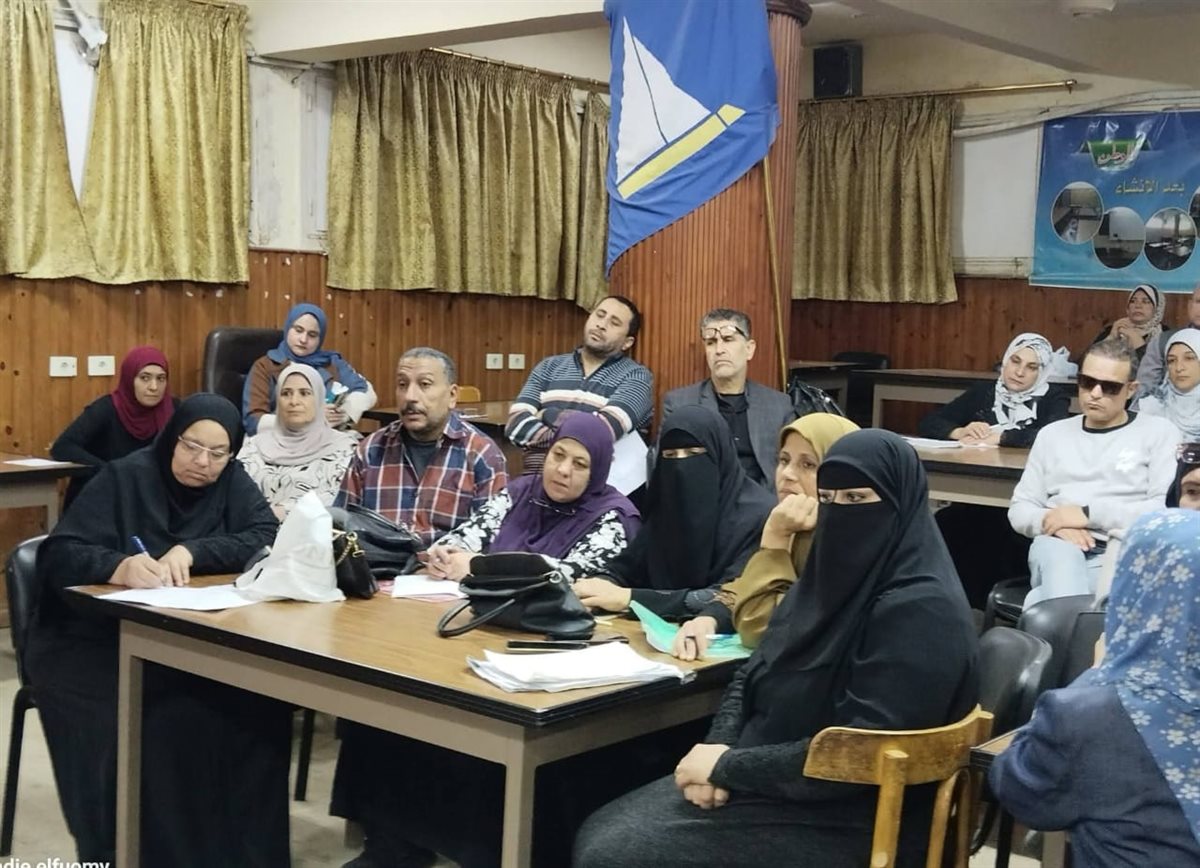 عماره يرأس اجتماع الاستعدادات النهائية لامتحانات نصف العام بدمياط