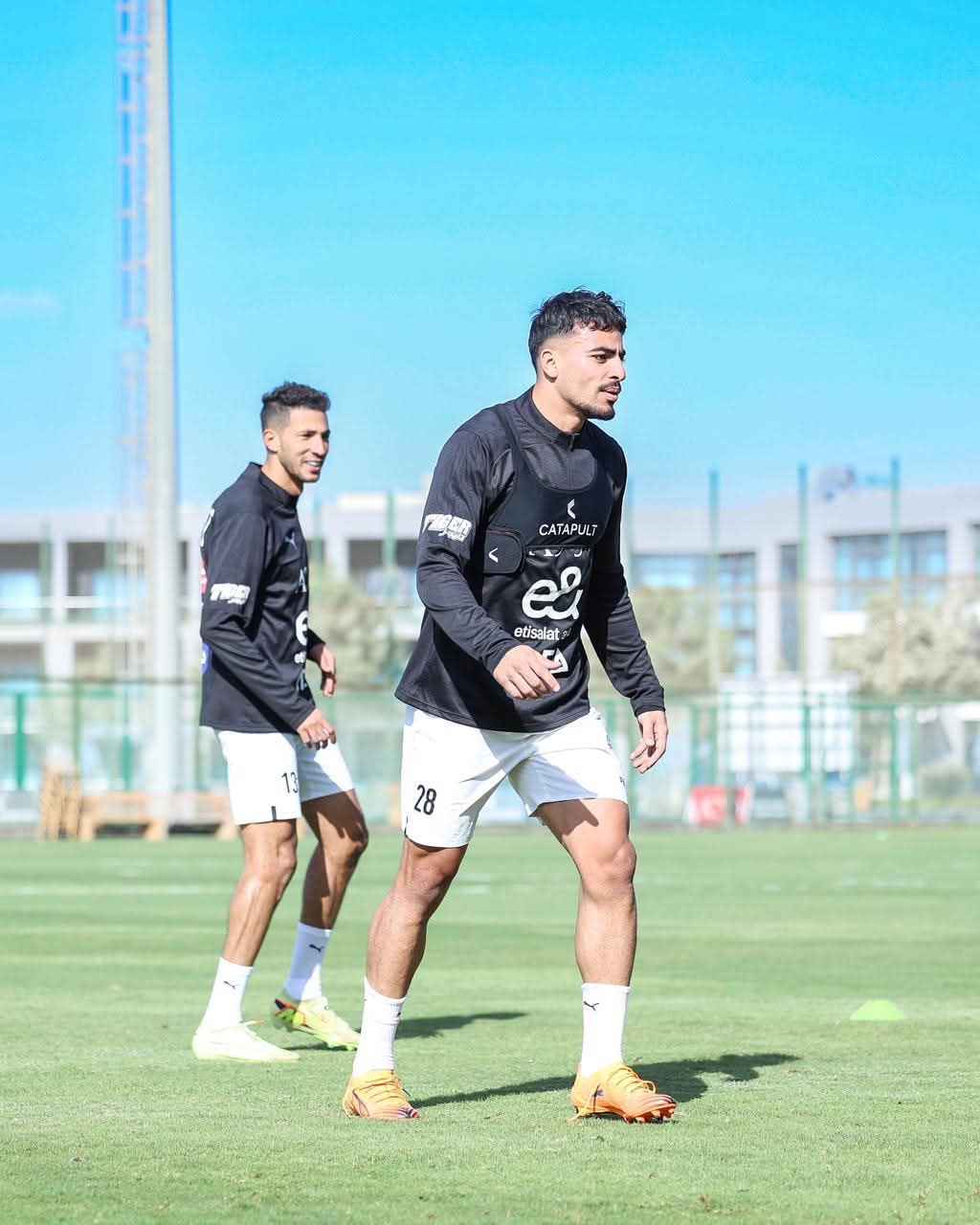 منتخب مصر يخوض تدريب صباحي