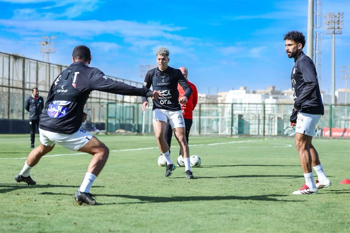 منتخب مصر يخوض تدريب صباحي