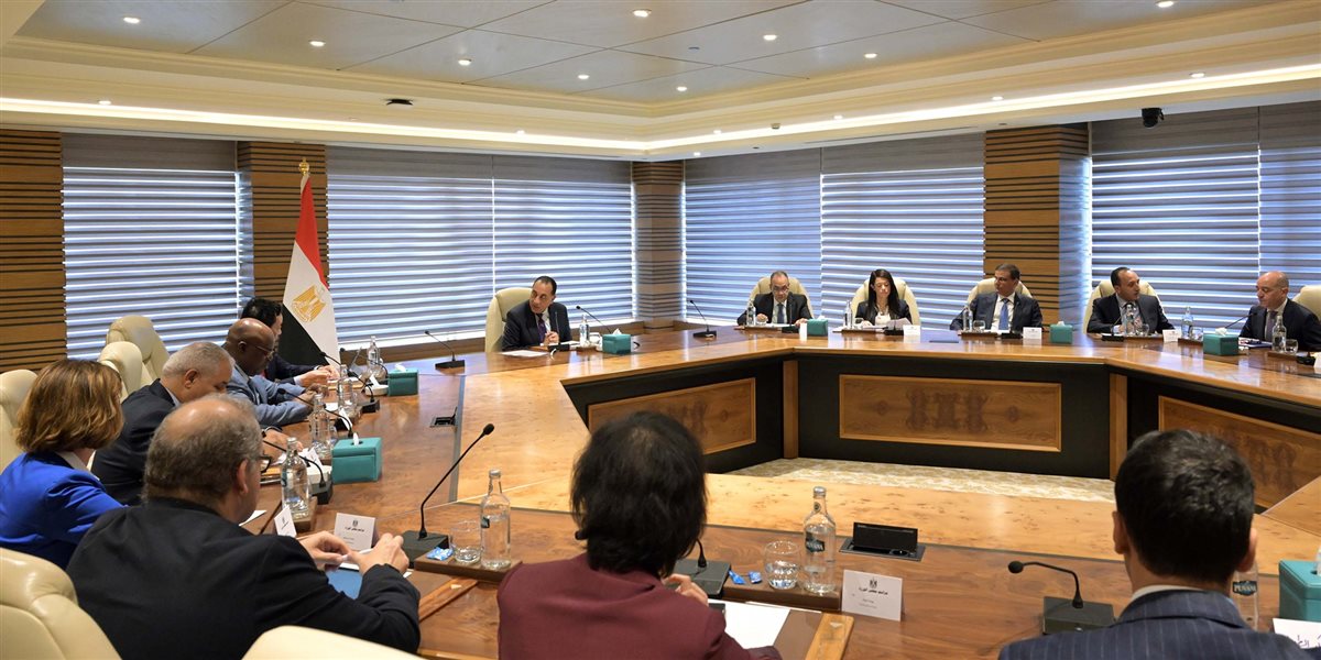 لقاء مدبولي والمدير العام لمنظمة الفاو