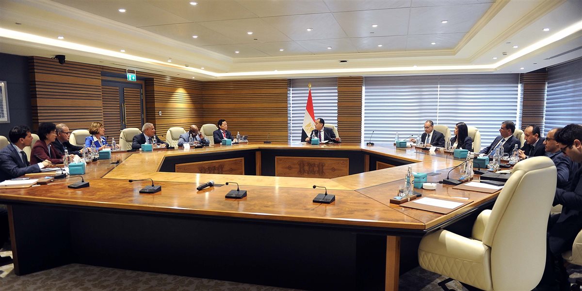 لقاء مدبولي والمدير العام لمنظمة الفاو