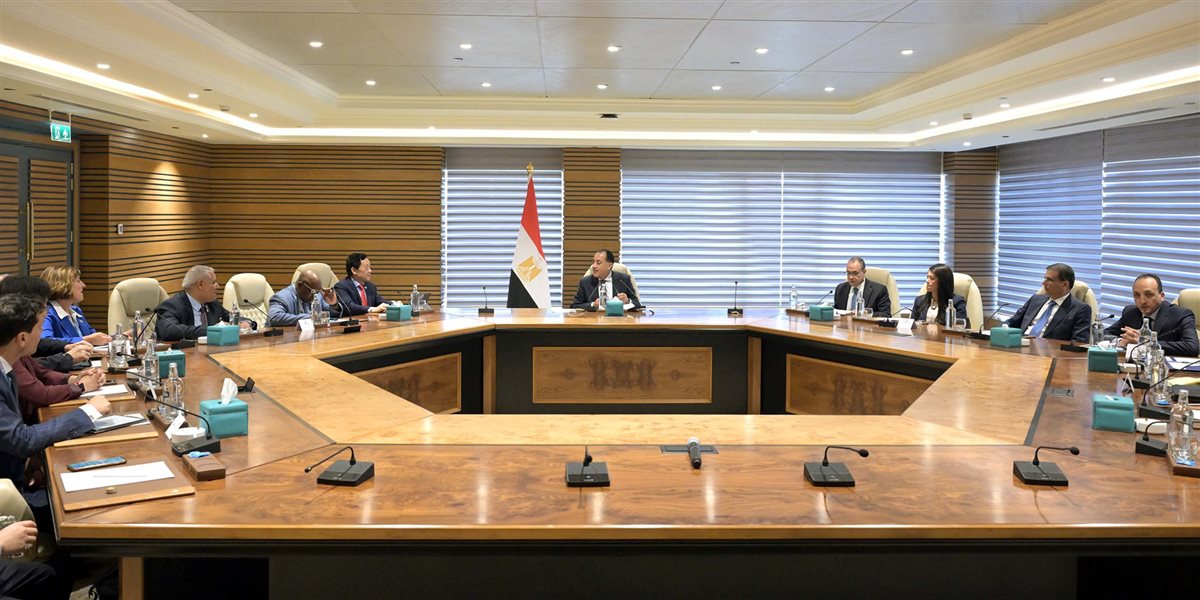 لقاء مدبولي والمدير العام لمنظمة الفاو