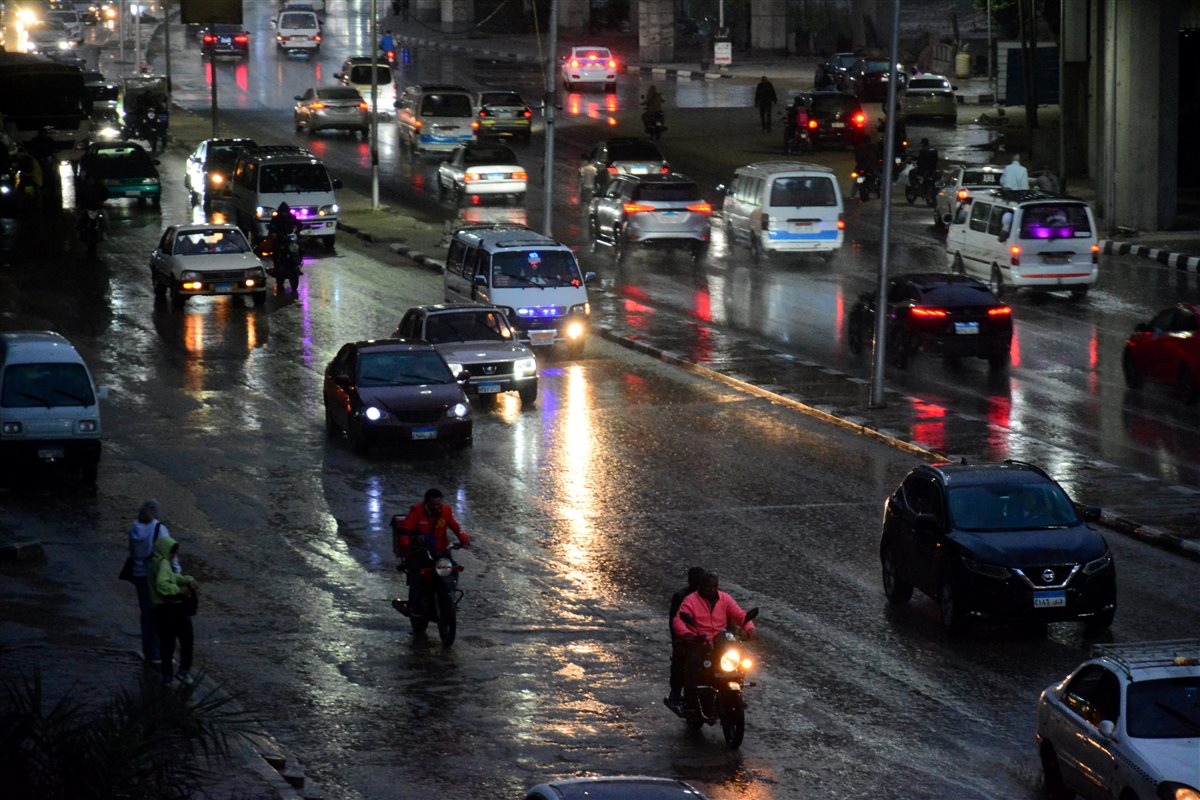  أمطار تغزو القاهرة