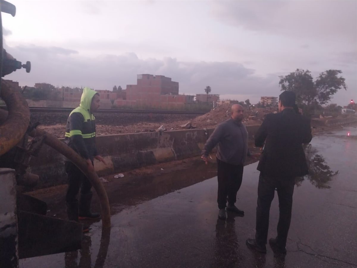 رفع تجمعات الامطار القليوبية، فيتو