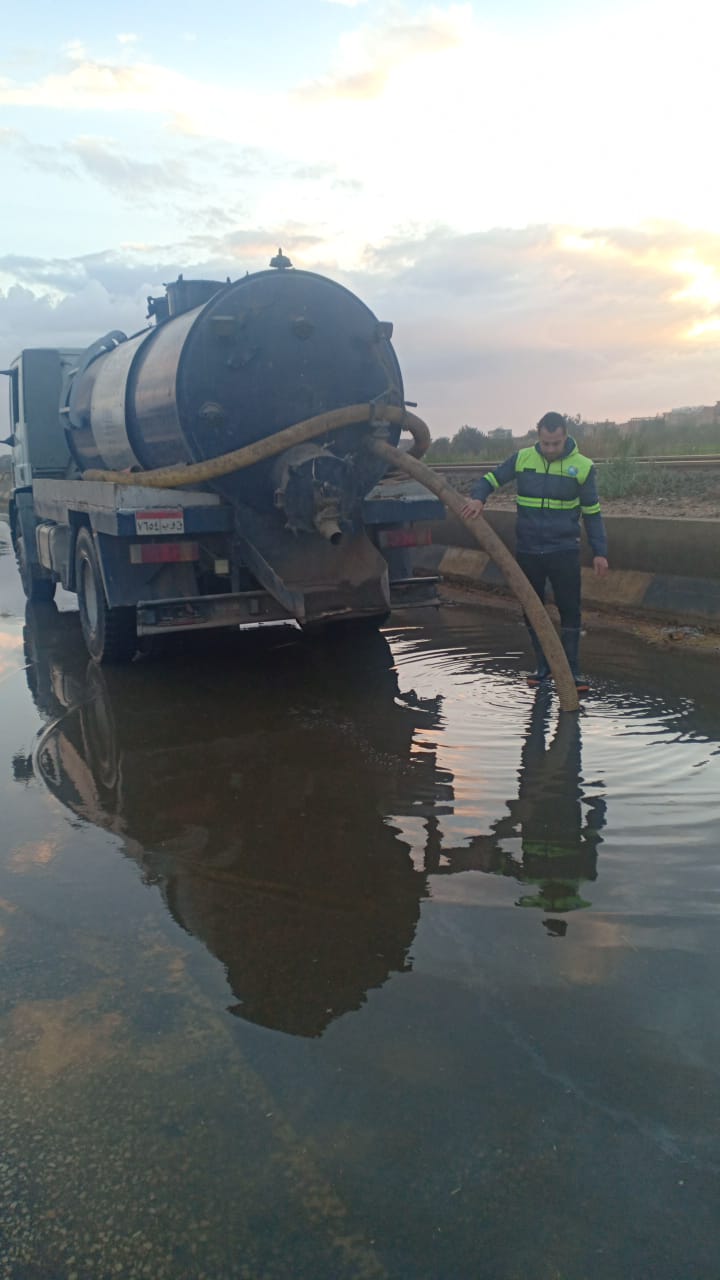 رفع تجمعات الامطار القليوبية، فيتو