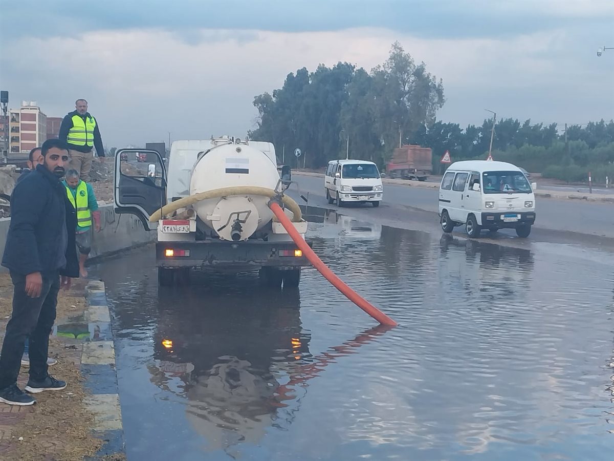 رفع تجمعات الامطار القليوبية، فيتو