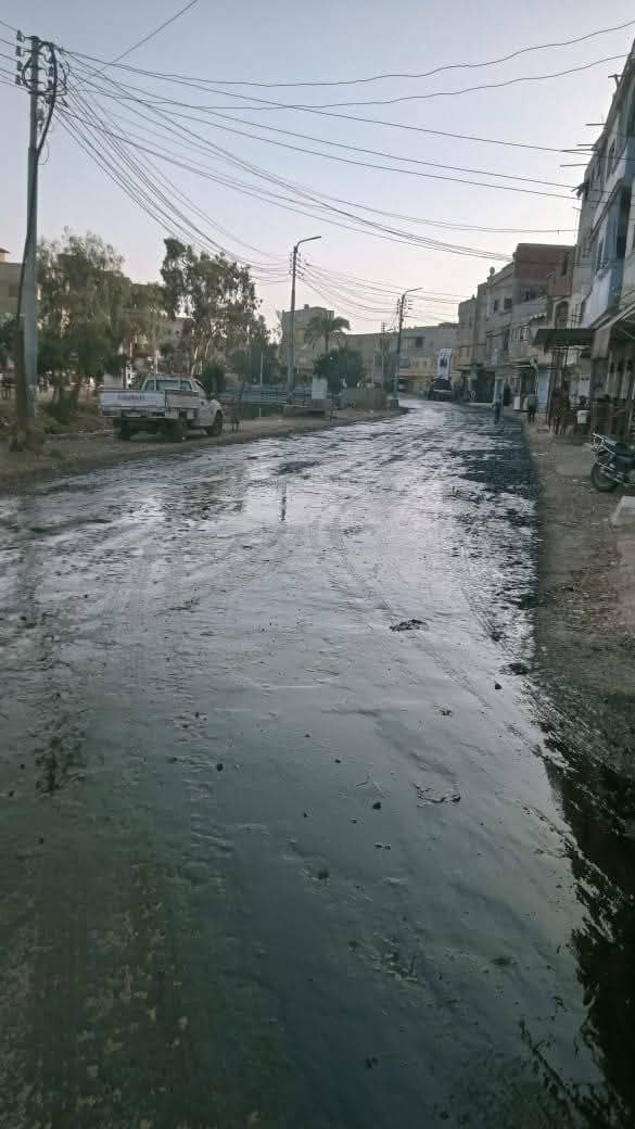 استكمال أعمال رد الشىء لأصله بشارع وزير بدمياط