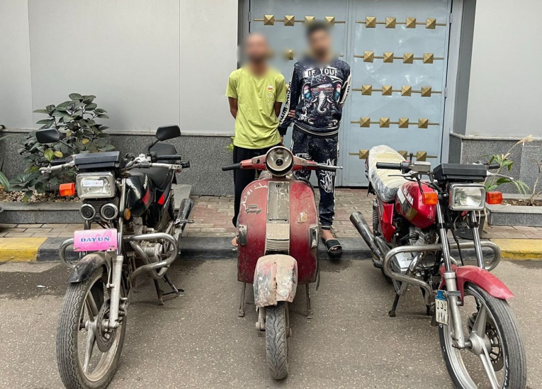 ضبط شخصين بتهمة محابس نحاسية