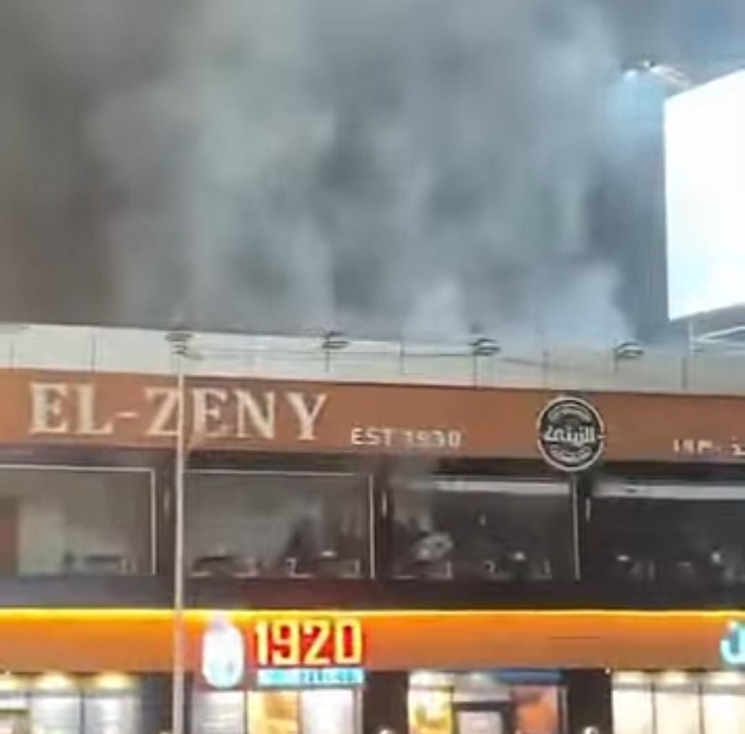 حريق بمطعم في طنطا
