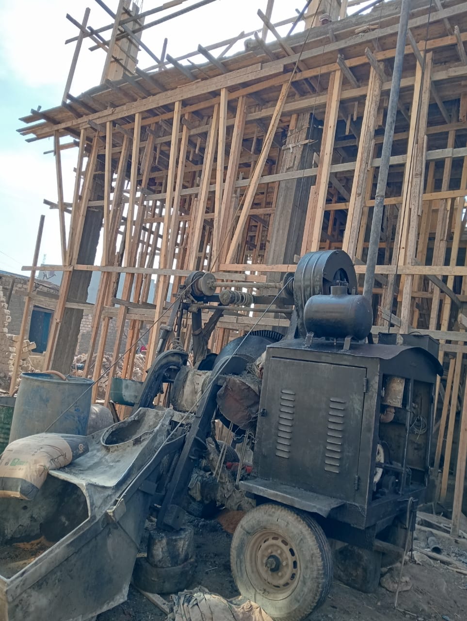 مخالفة بناء بدون ترخيص في المنصورة والمطرية