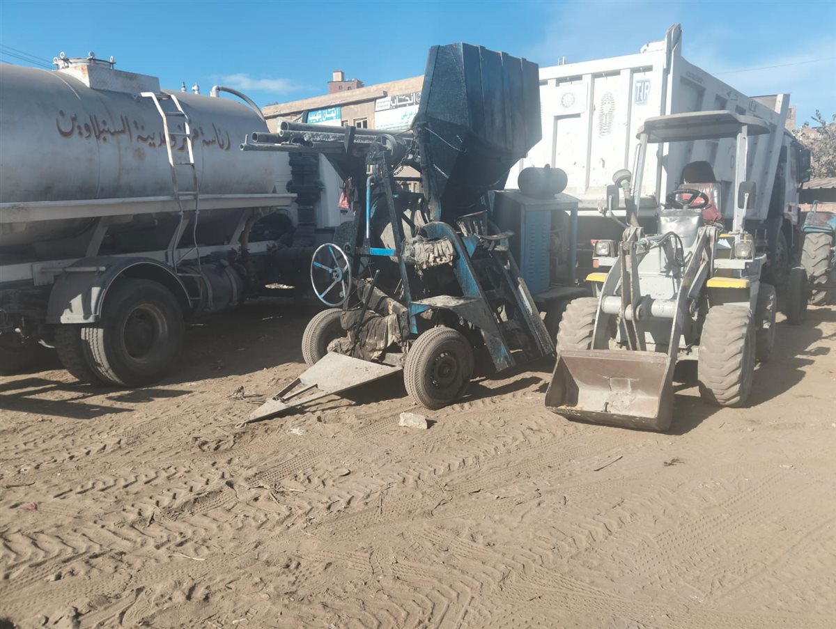 مخالفة بناء بدون ترخيص في المنصورة والمطرية