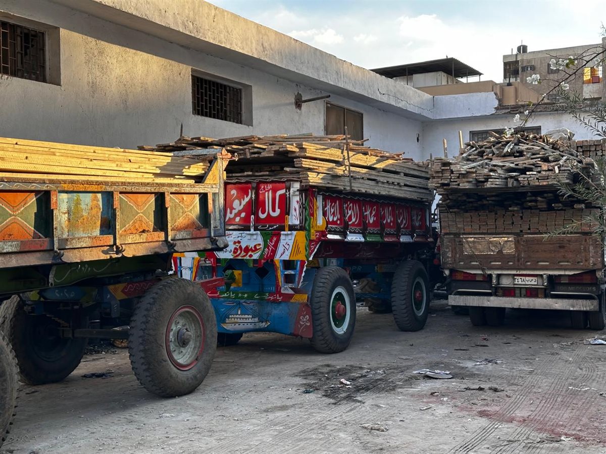 مخالفة بناء بدون ترخيص في المنصورة والمطرية