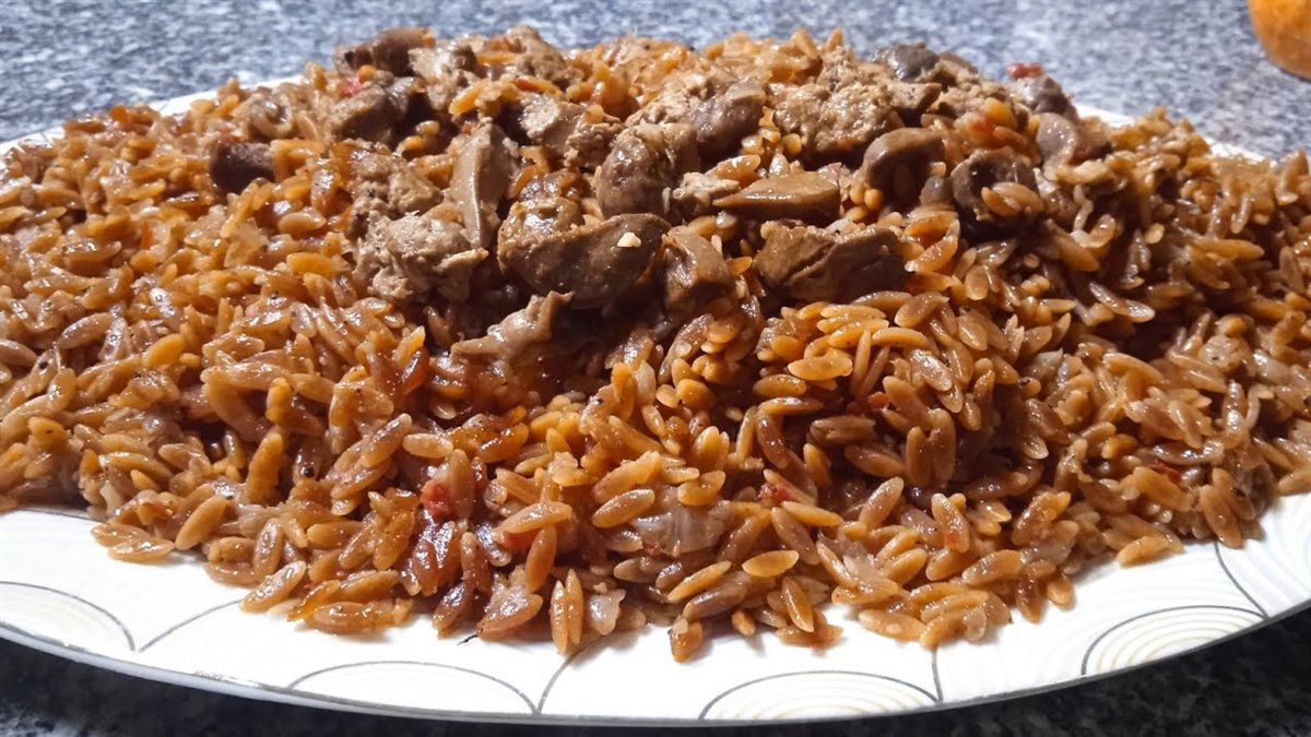 طاجن لسان العصفور