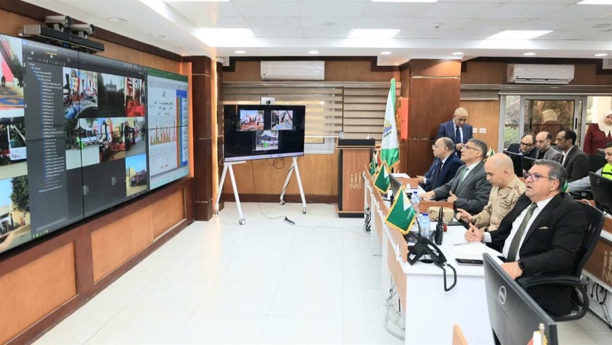 محافظ الجيزة يتابع انتظام اللجان الانتخابية