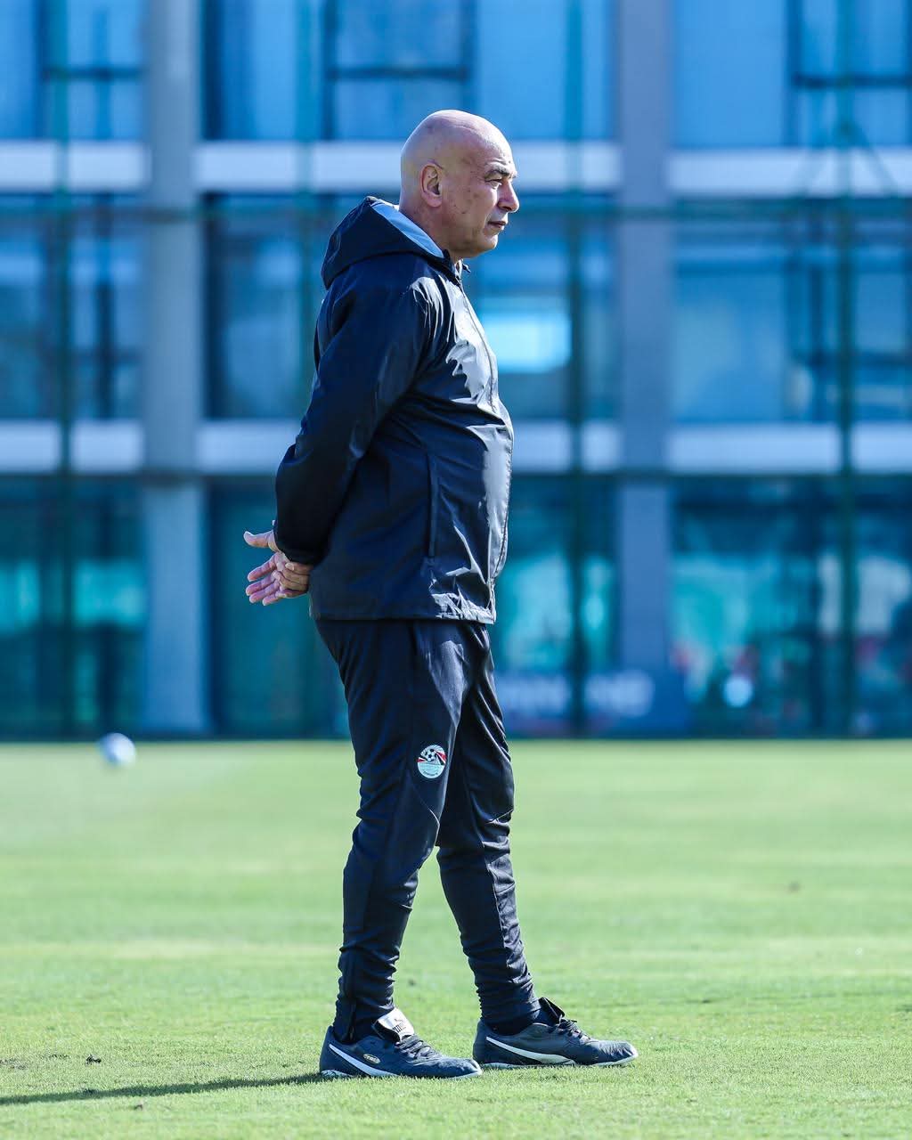 منتخب مصر يؤدي تدريبا صباحيا استعدادا لودية نيجيريا