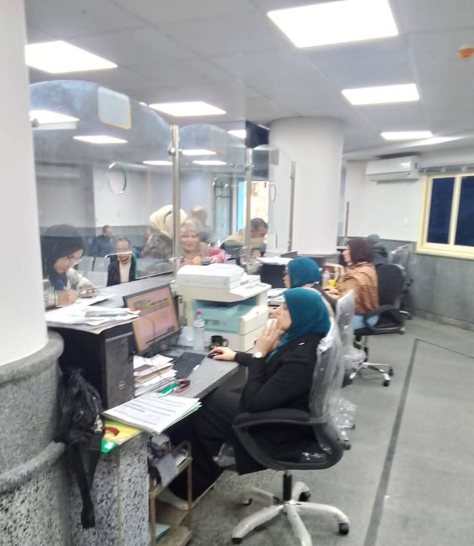 رئيس الوحدة المحلية لمدينة دمياط يتفقد المركز التكنولوجي والادارة الهندسية لمتابعة سير العمل