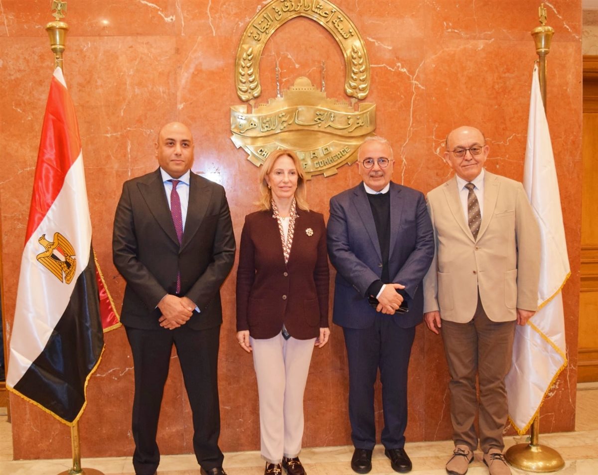 غرفة القاهرة تستقبل الوفد التركي