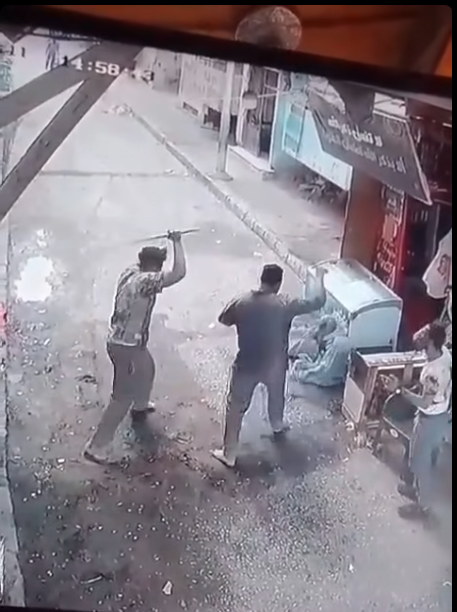 ضبط شخصين اعتديا على آخر بسلاح أبيض وعصا خشبية في المرج