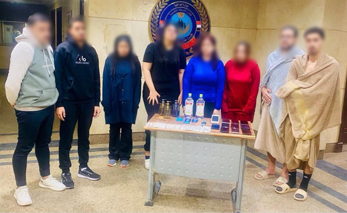 ضبط نادى صحى لاستغلاله فى أعمال منافية للآداب بالشروق