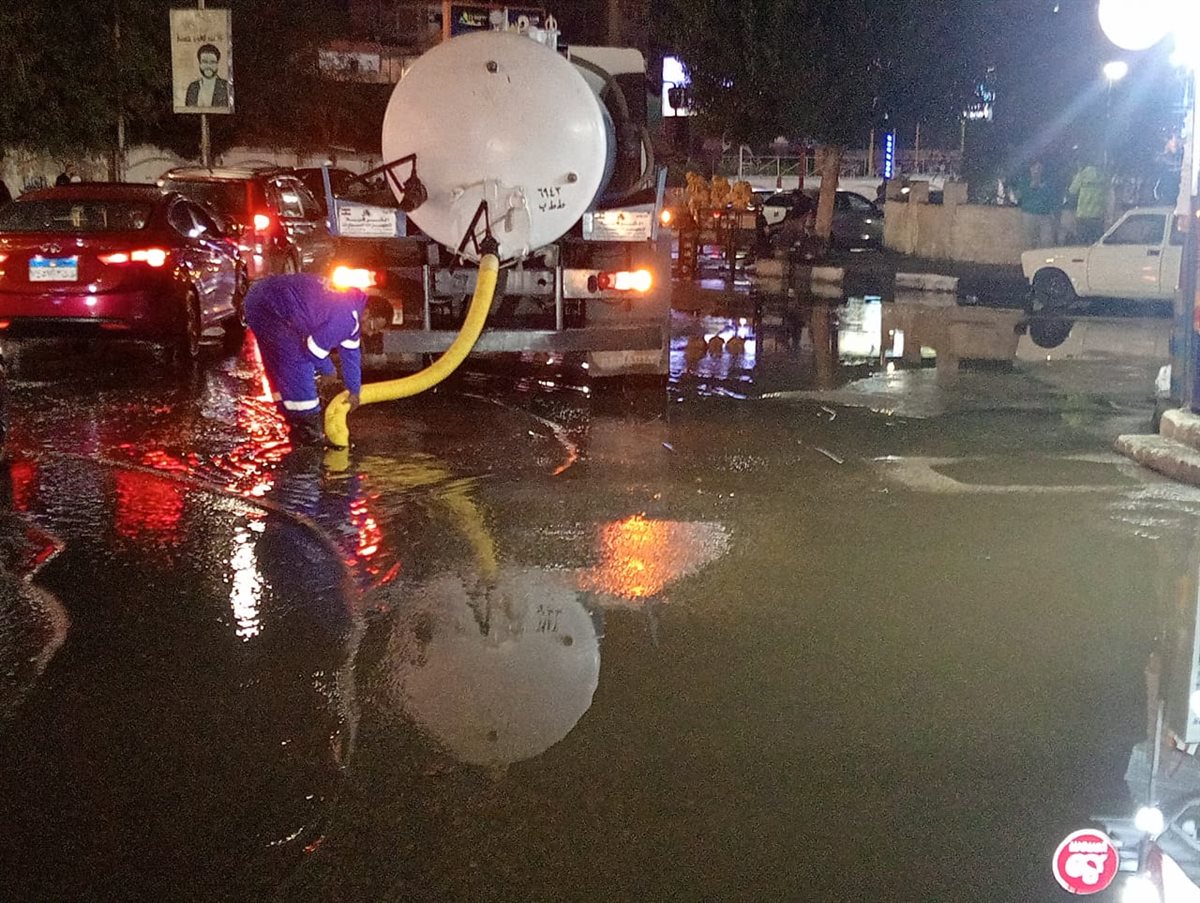 جانب من شفط المياه، فيتو