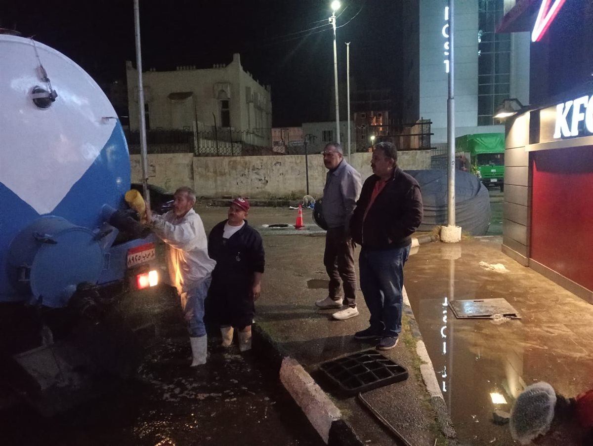 جانب من شفط المياه، فيتو