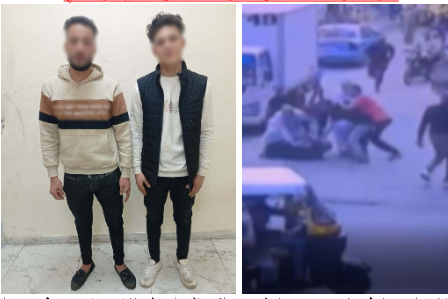 البحيرة، تعدي بالضرب