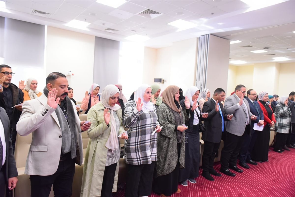 وزير العمل يشهد حلف اليمين لـ 45 مفتشا جديدا