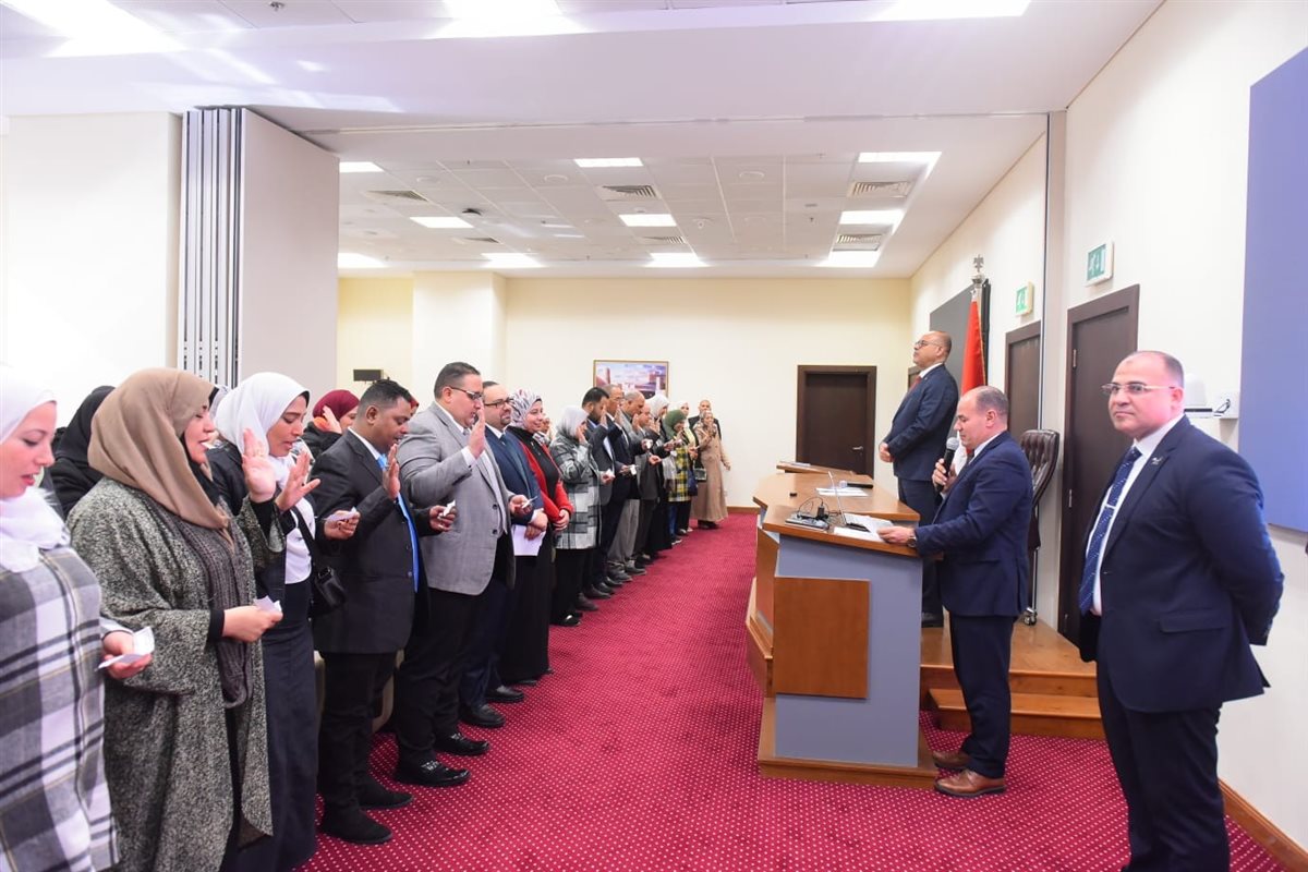 وزير العمل يشهد حلف اليمين لـ 45 مفتشا جديدا