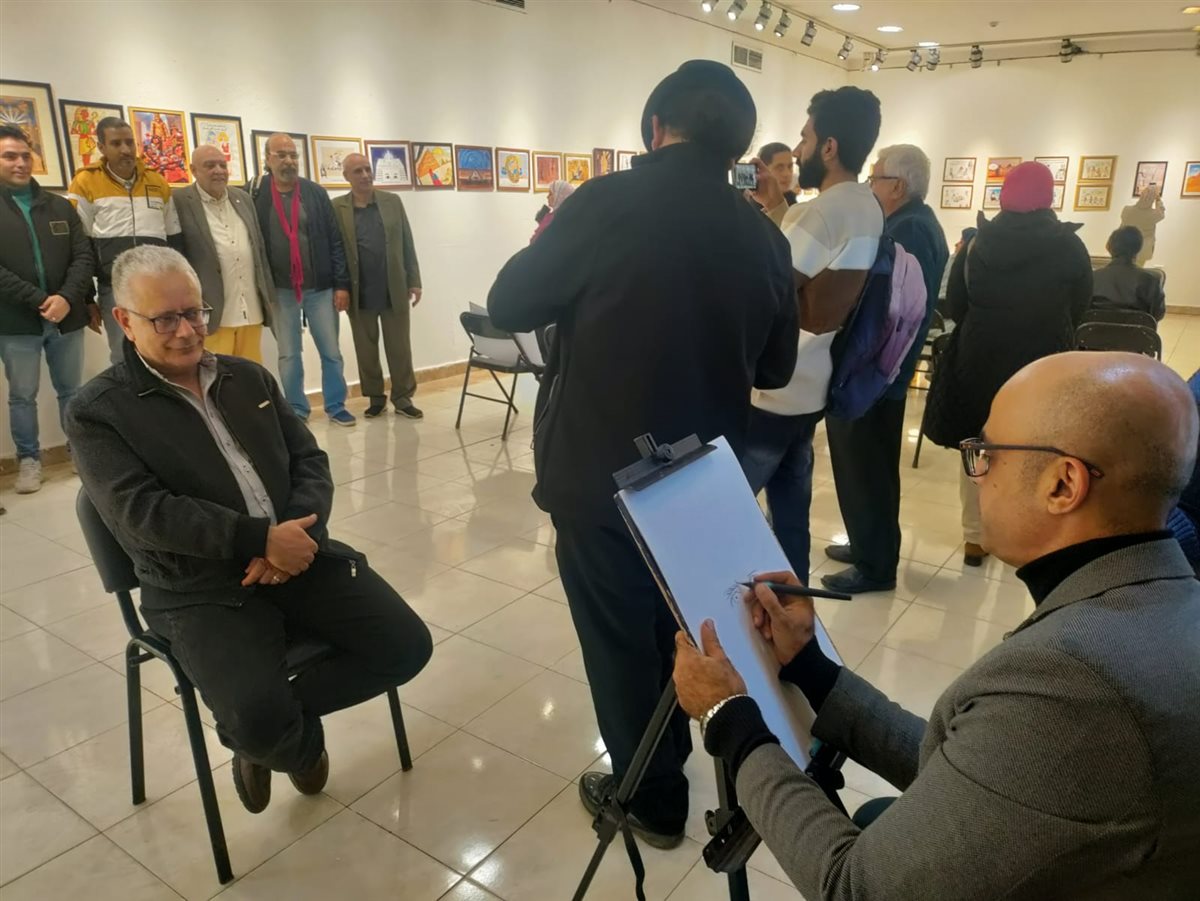 &nbsp;عيد الكاريكاتير المصري ضمن فعاليات “فرحانين بالمتحف الكبير”