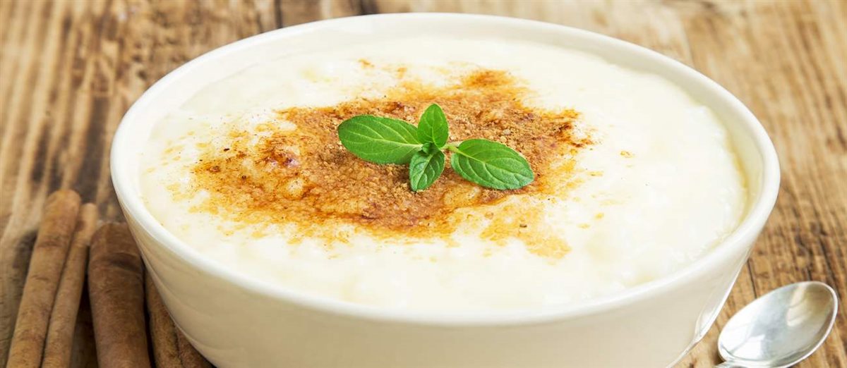 رز بلبن بالقرفة